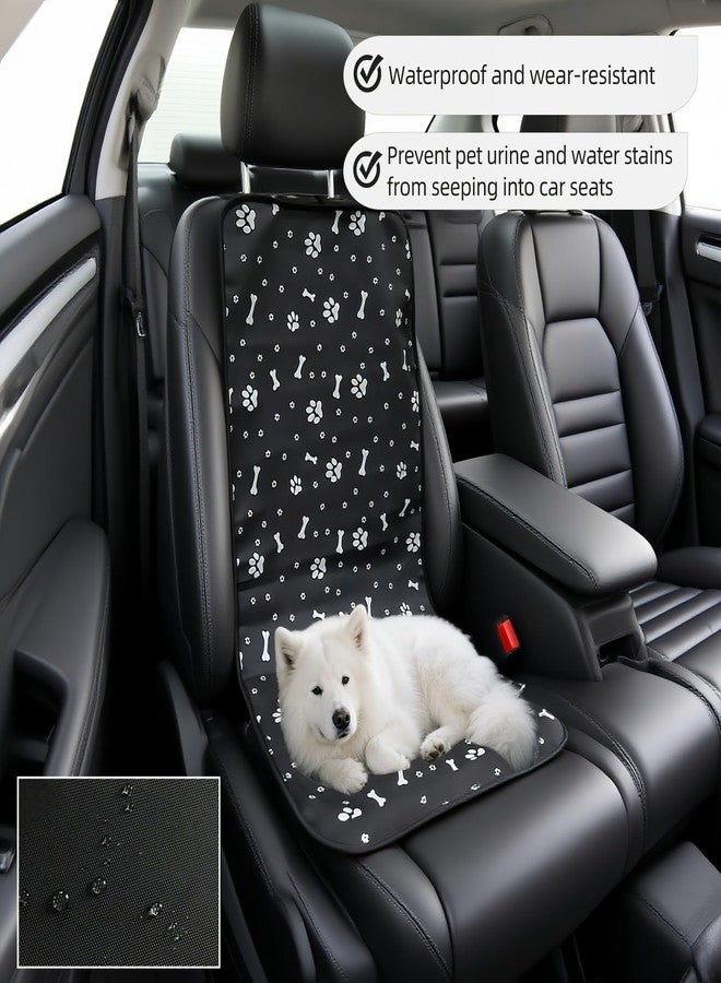 BUBBLE-FLY Waterproof Pet Car Seat Cover for Dogs&Cats,Non-Slip Oxford Fabric Hammock,Easy Clean Travel Mat for Front & Back Seat, Adjustable Buckle Design,19.29x17.3 Inch,Heavy Duty Dog Car Seat Protector - Image 4